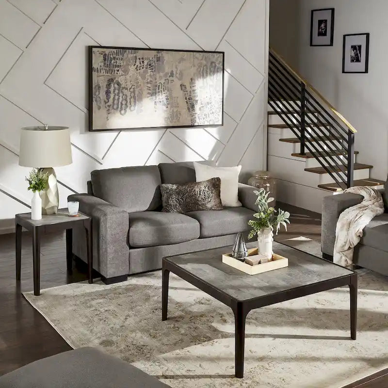 Ludvika Tisch mit Kunstmarmorplatte von iNSPIRE Q Modern