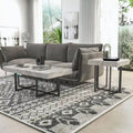 Granala Modernes Stahl-2-teiliges Couchtisch-Set von Furniture of America