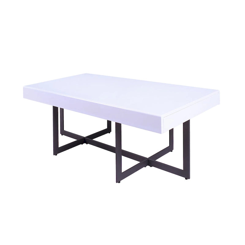 Granala Modernes Stahl-2-teiliges Couchtisch-Set von Furniture of America