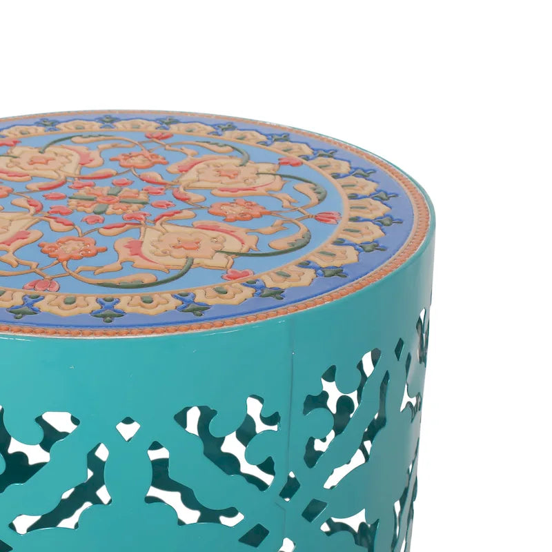 Chetola Beistelltisch „Indoor Lace Cut“ mit Fliesenplatte von Christopher Knight Home