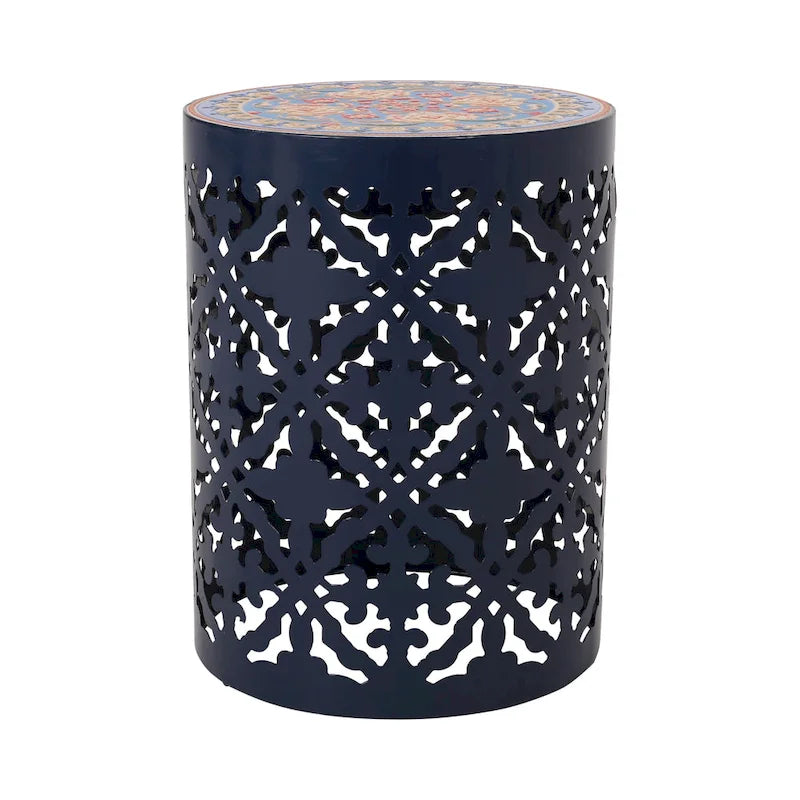 Chetola Beistelltisch „Indoor Lace Cut“ mit Fliesenplatte von Christopher Knight Home