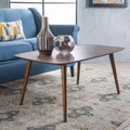 Couchtisch "Cilla Mid-Century Wood Rectangle" von Christopher Knight Home – 100,33 cm L x 60,19 cm B x 46,35 cm H
