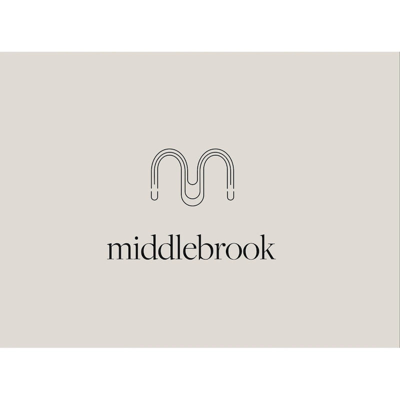 Middlebrook Designs Barnett Runder Couchtisch mit Metallumwicklung