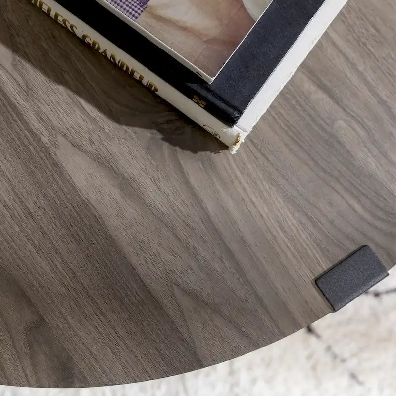 Middlebrook Designs Barnett Runder Couchtisch mit Metallumwicklung