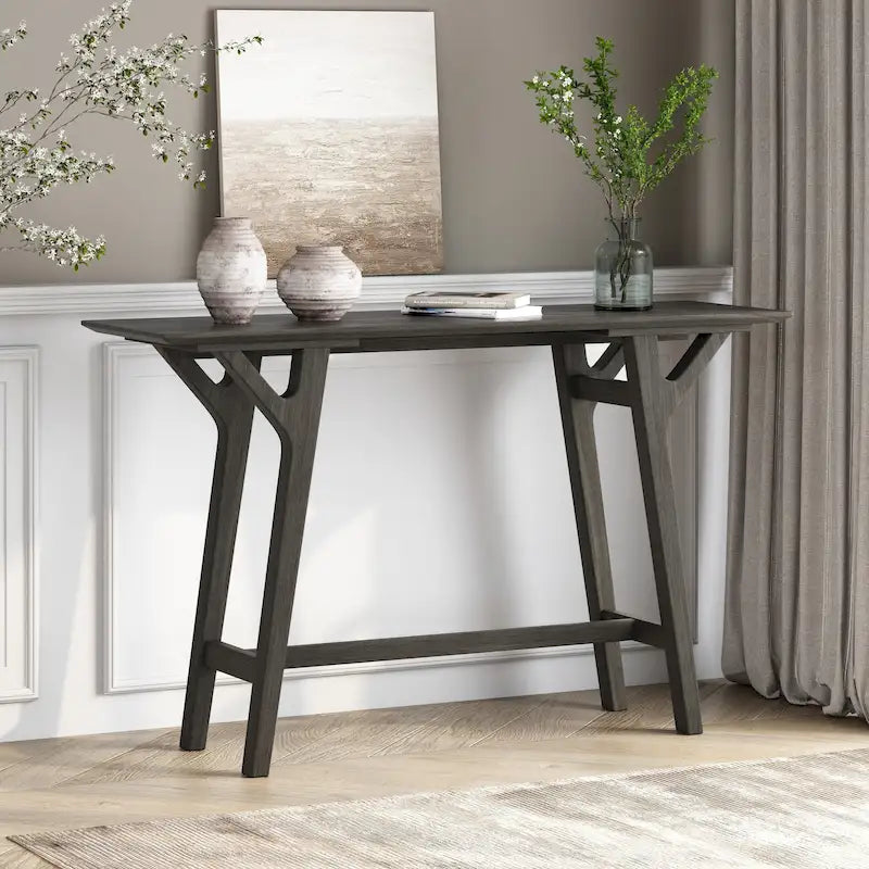 Divo Rubberwood-Konsolentisch von Christopher Knight Home