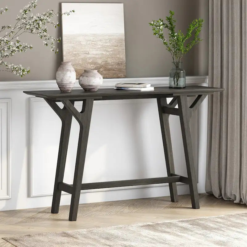 Divo Rubberwood-Konsolentisch von Christopher Knight Home