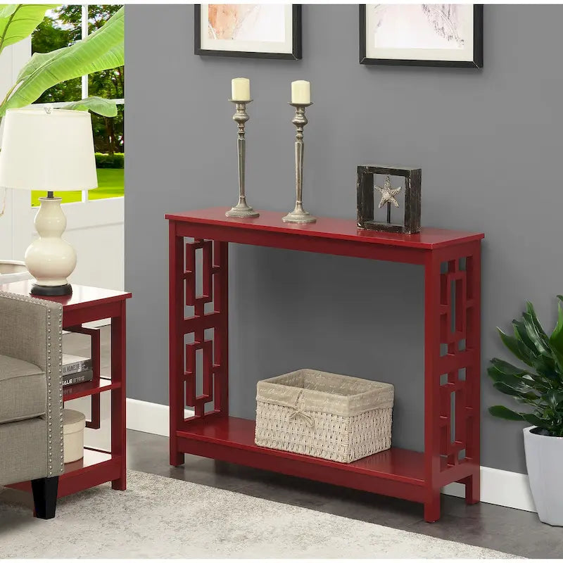 Convenience Concepts Town Square Konsolentisch mit Regal