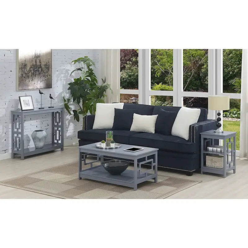 Convenience Concepts Town Square Konsolentisch mit Regal