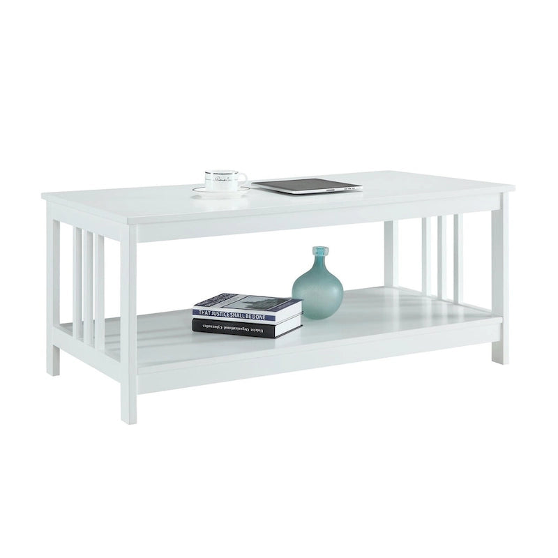 Convenience Concepts Mission Couchtisch mit Ablage
