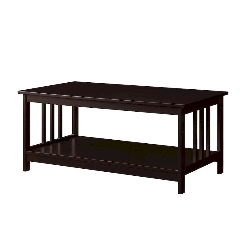 Convenience Concepts Mission Couchtisch mit Ablage