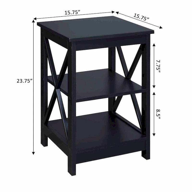 Convenience Concepts Oxford Beistelltisch mit Ablagen