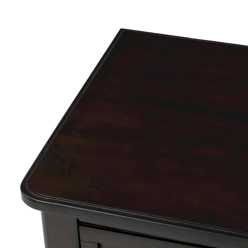 Copper Grove Colby Konsolentisch mit 3 Schubladen und unterer Ablage