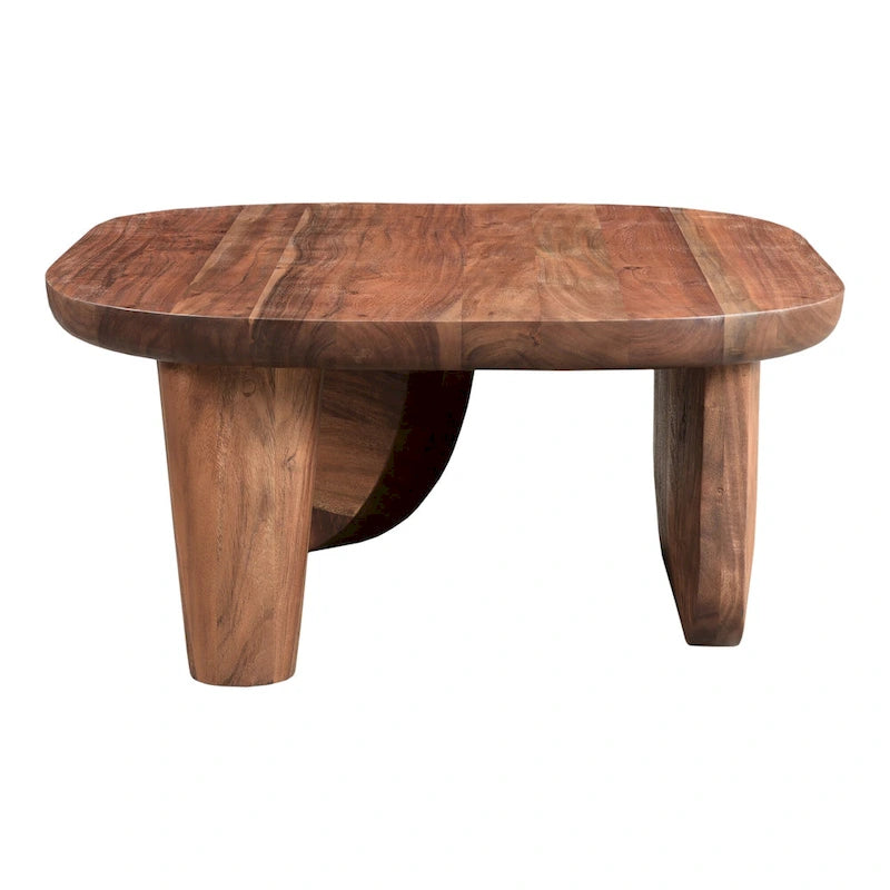 Aurelle Home Couchtisch aus rustikalem Akazienholz