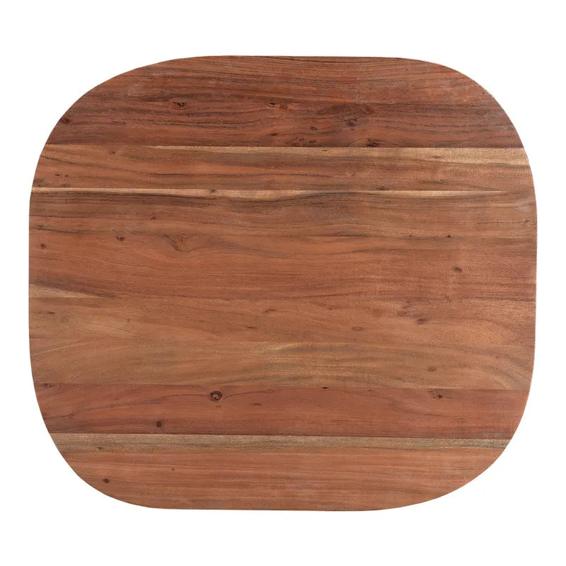 Aurelle Home Couchtisch aus rustikalem Akazienholz