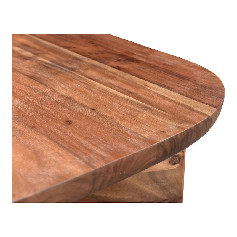 Aurelle Home Couchtisch aus rustikalem Akazienholz