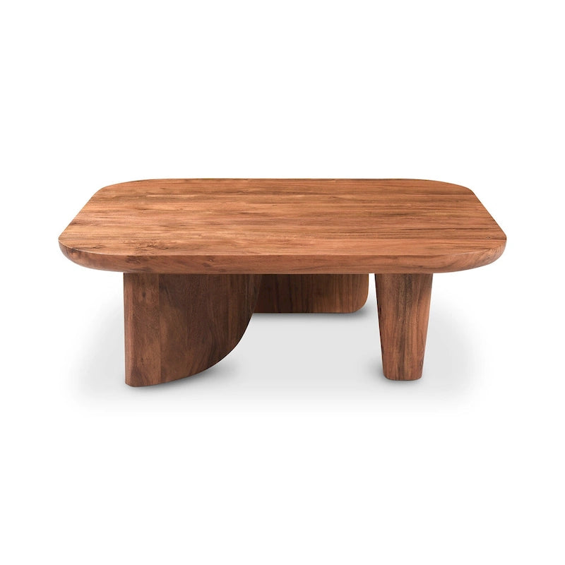 Aurelle Home Couchtisch aus rustikalem Akazienholz