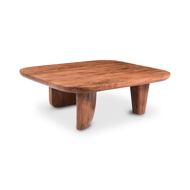 Aurelle Home Couchtisch aus rustikalem Akazienholz