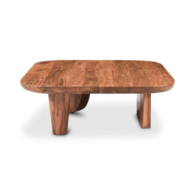 Aurelle Home Couchtisch aus rustikalem Akazienholz