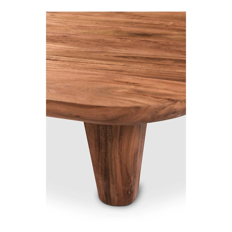 Aurelle Home Couchtisch aus rustikalem Akazienholz