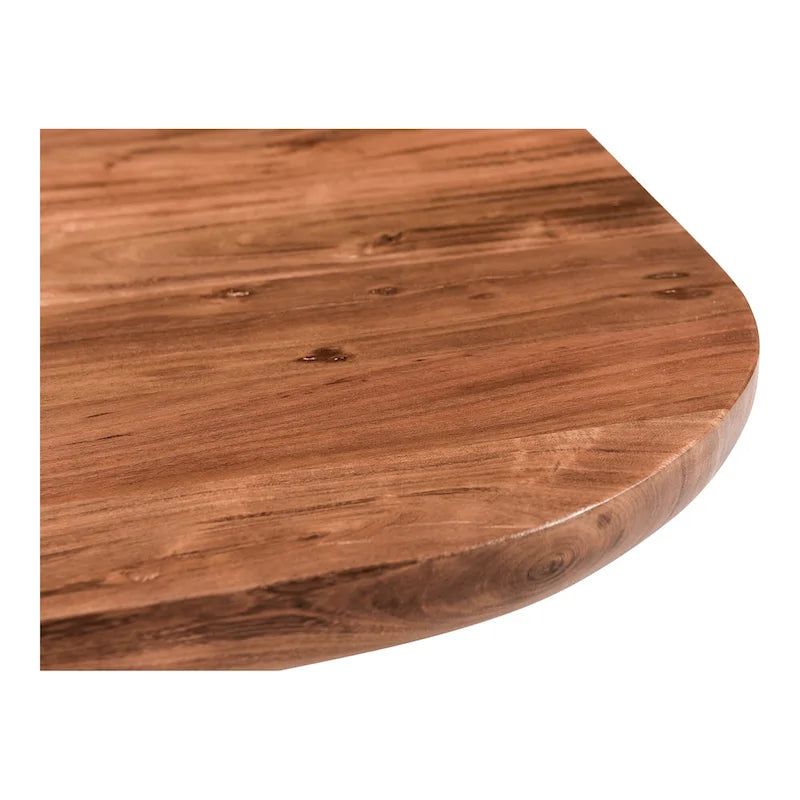Aurelle Home Couchtisch aus rustikalem Akazienholz