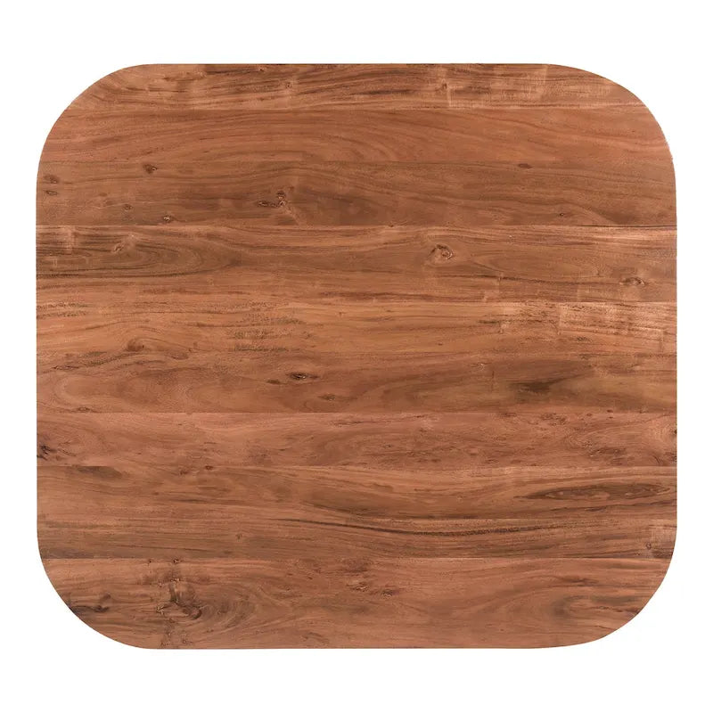 Aurelle Home Couchtisch aus rustikalem Akazienholz