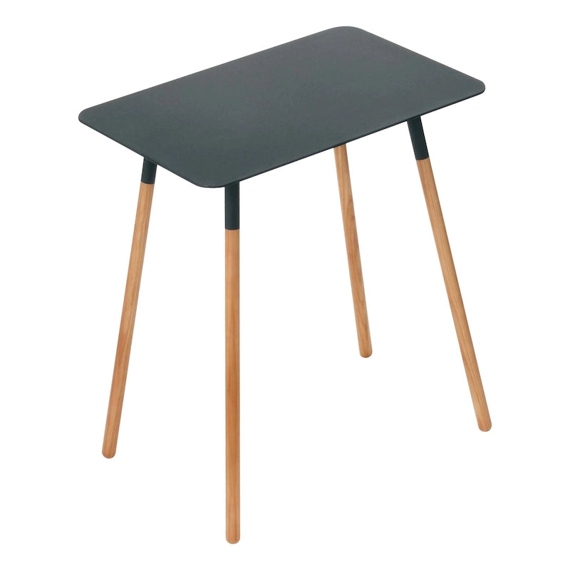 Yamazaki Home Beistelltisch, Stahl, Tragkraft 10 kg, Minimale Montage erforderlich – L 30 x B 45 x H 50 cm