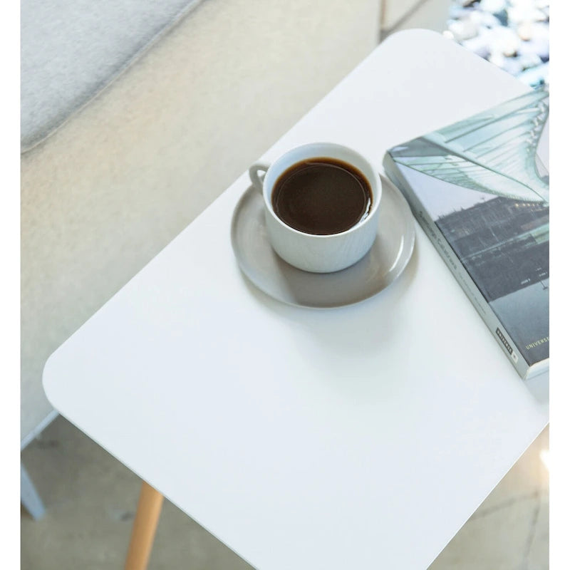 Yamazaki Home Beistelltisch, Stahl, Tragkraft 10 kg, Minimale Montage erforderlich – L 30 x B 45 x H 50 cm