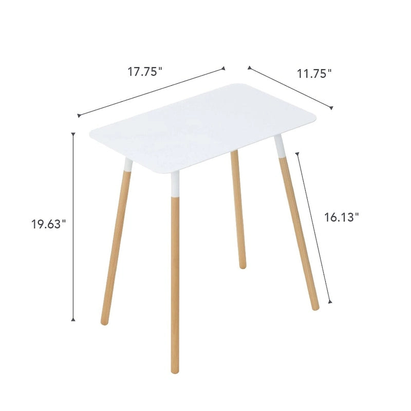 Yamazaki Home Beistelltisch, Stahl, Tragkraft 10 kg, Minimale Montage erforderlich – L 30 x B 45 x H 50 cm