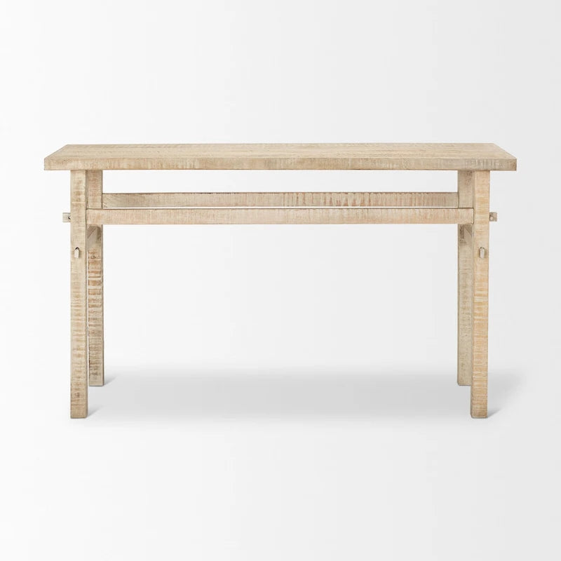 Rosie Konsole aus hellem Holz