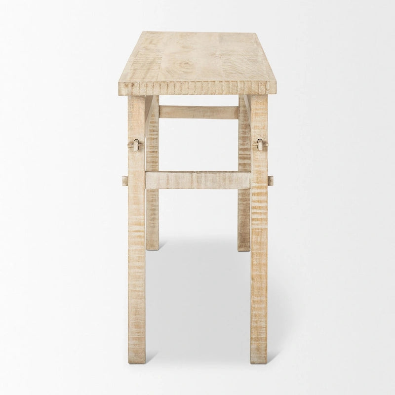 Rosie Konsole aus hellem Holz