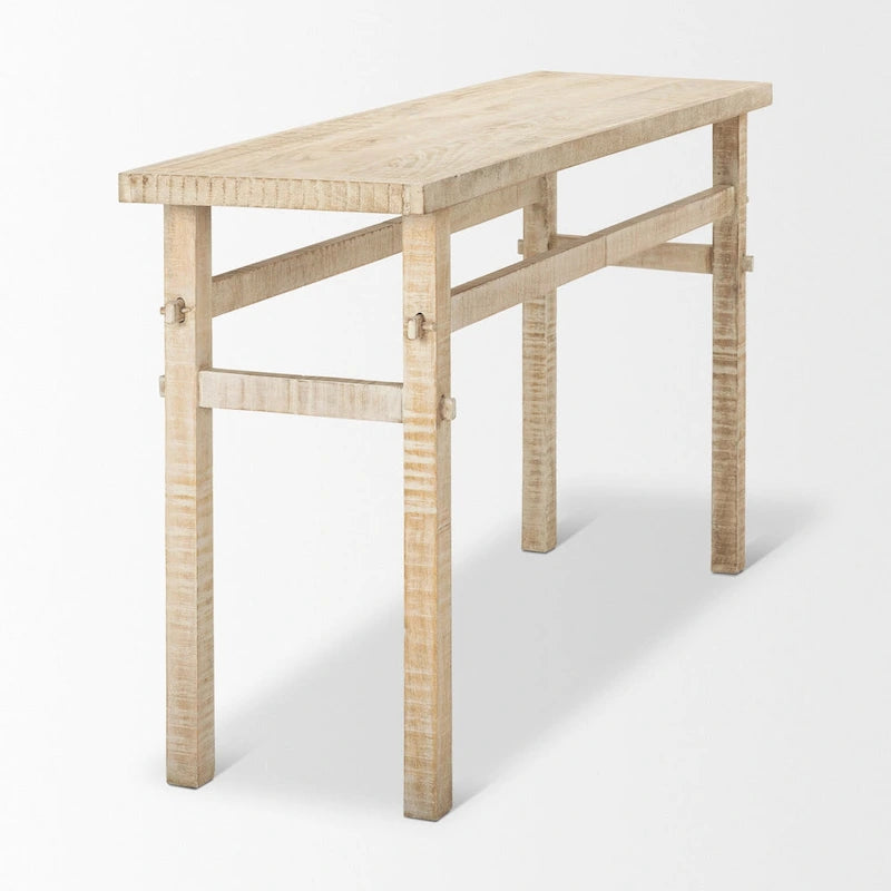 Rosie Konsole aus hellem Holz
