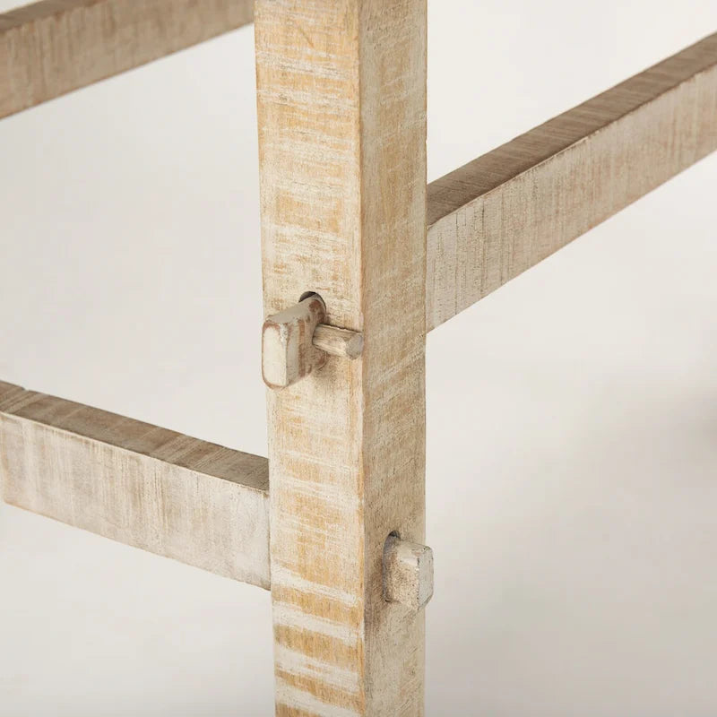 Rosie Konsole aus hellem Holz