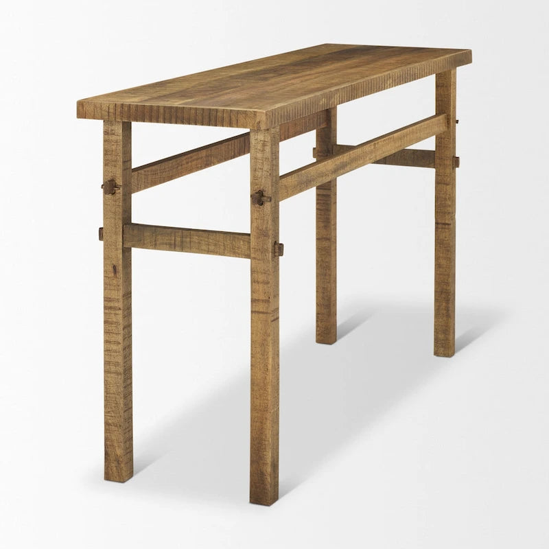 Rosie Konsole aus hellem Holz