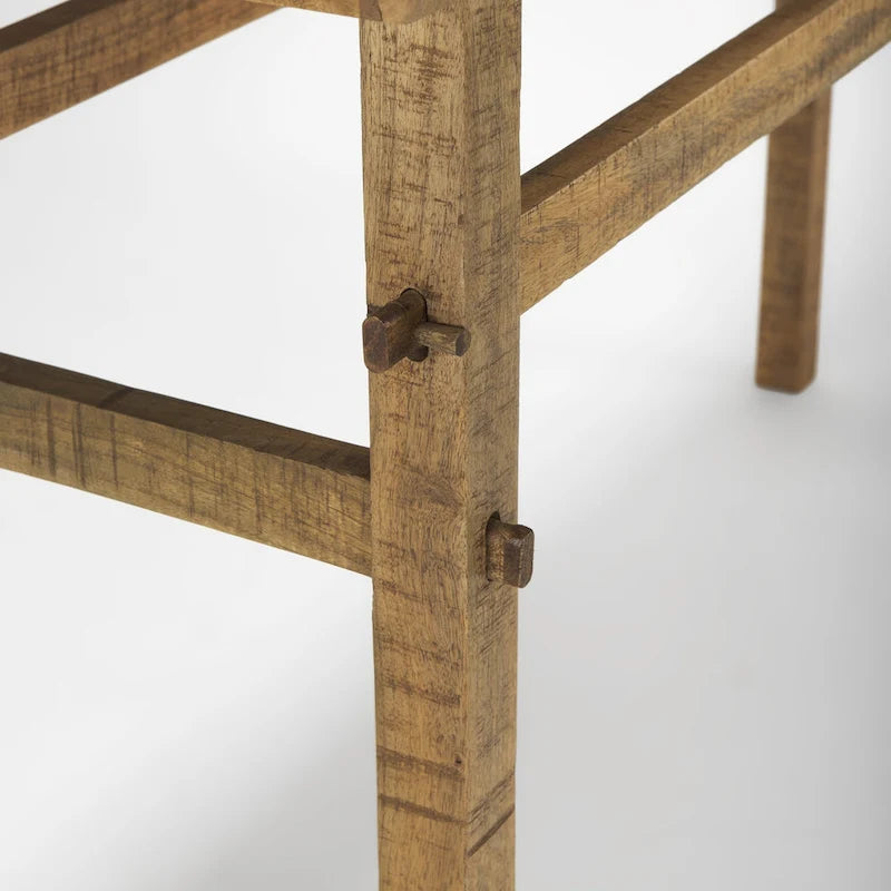 Rosie Konsole aus hellem Holz