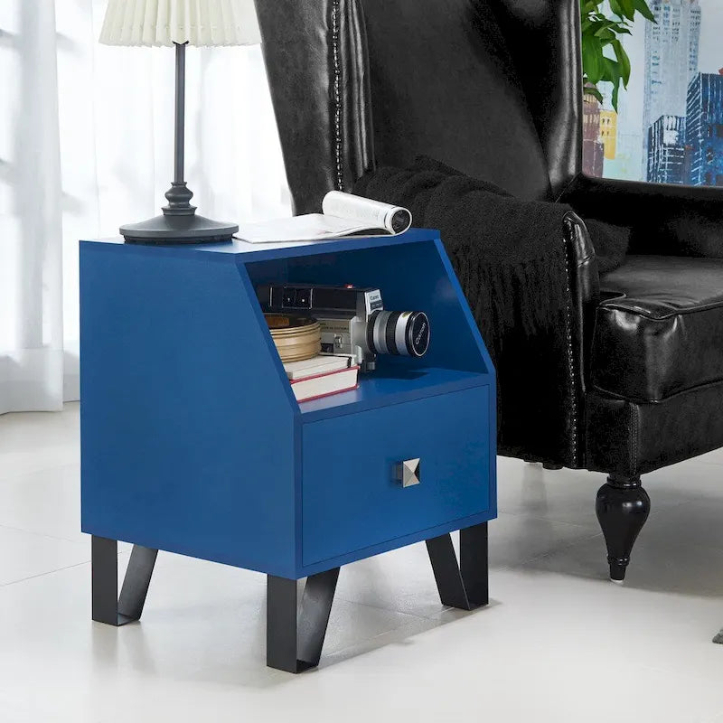 Kara Contemporary 16-Zoll 1-Regal Beistelltisch von Furniture of America