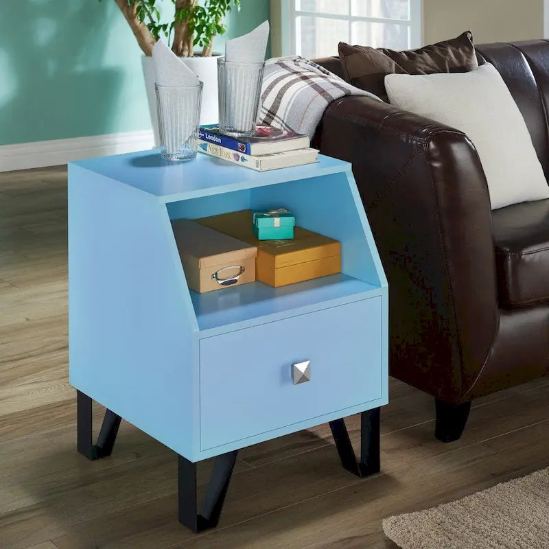 Kara Contemporary 16-Zoll 1-Regal Beistelltisch von Furniture of America