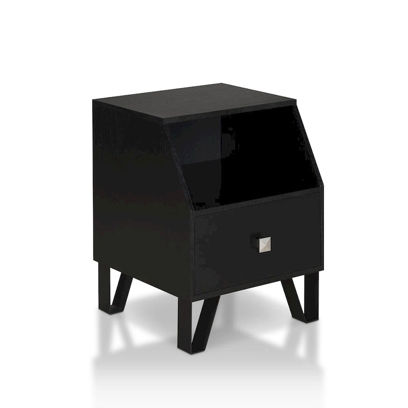 Kara Contemporary 16-Zoll 1-Regal Beistelltisch von Furniture of America