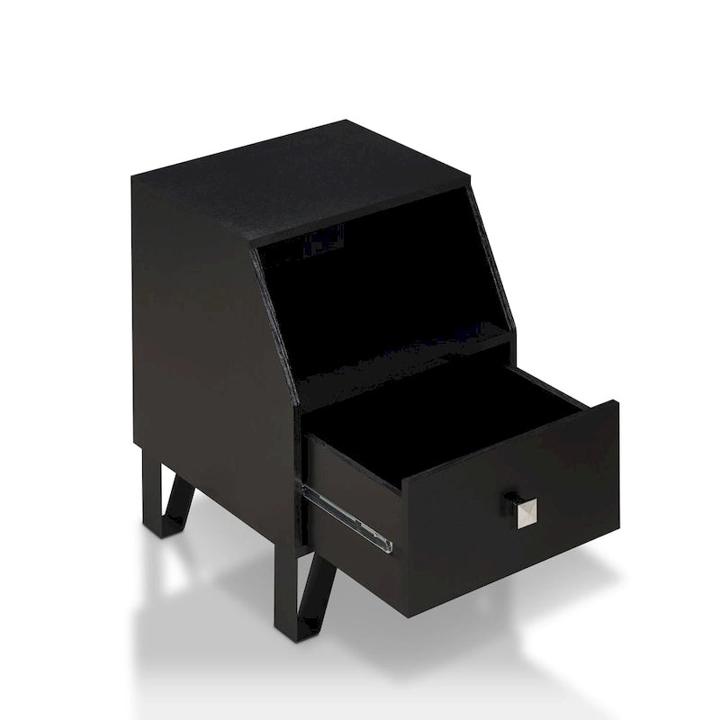 Kara Contemporary 16-Zoll 1-Regal Beistelltisch von Furniture of America