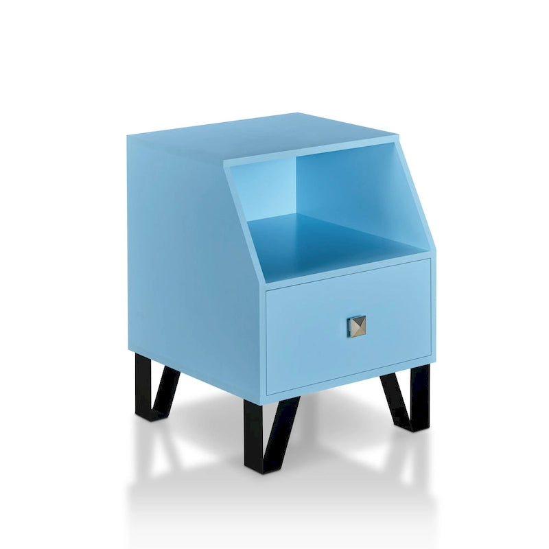 Kara Contemporary 16-Zoll 1-Regal Beistelltisch von Furniture of America