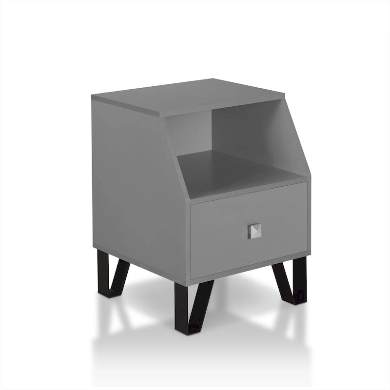 Kara Contemporary 16-Zoll 1-Regal Beistelltisch von Furniture of America