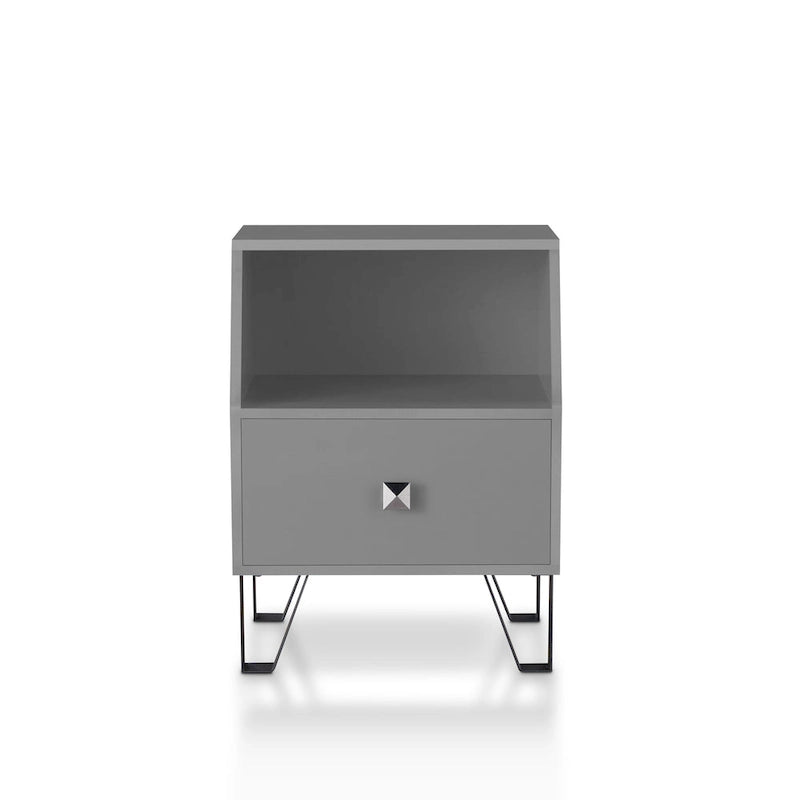 Kara Contemporary 16-Zoll 1-Regal Beistelltisch von Furniture of America