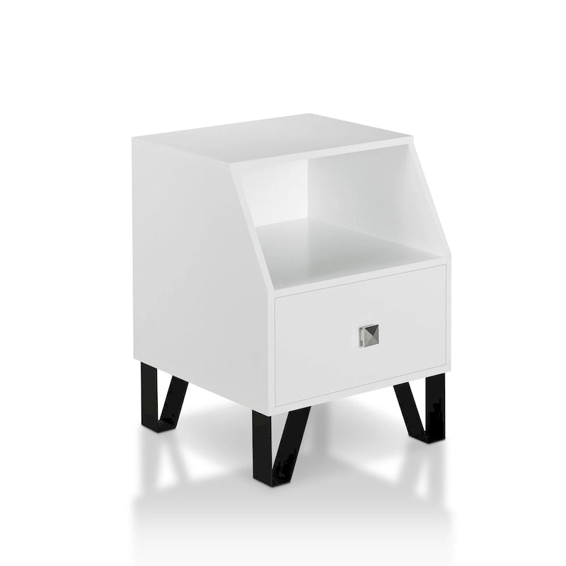 Kara Contemporary 16-Zoll 1-Regal Beistelltisch von Furniture of America