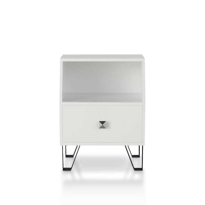 Kara Contemporary 16-Zoll 1-Regal Beistelltisch von Furniture of America