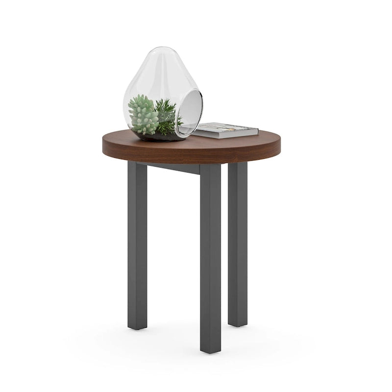 Homestyles Merge Couchtisch aus braunem Holz – 45,7 cm x 45,7 cm x 50,8 cm