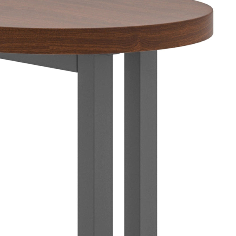 Homestyles Merge Couchtisch aus braunem Holz – 45,7 cm x 45,7 cm x 50,8 cm