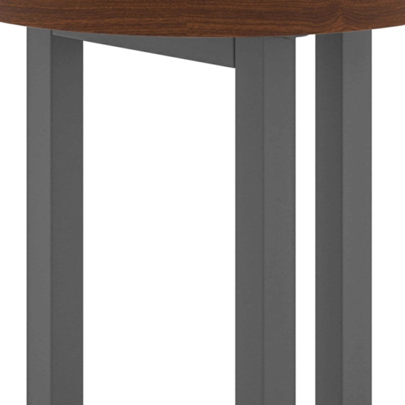 Homestyles Merge Couchtisch aus braunem Holz – 45,7 cm x 45,7 cm x 50,8 cm