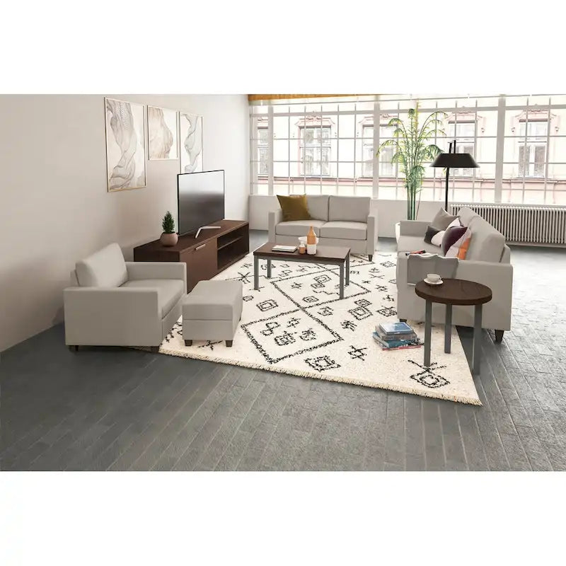 Homestyles Merge Couchtisch aus braunem Holz – 45,7 cm x 45,7 cm x 50,8 cm