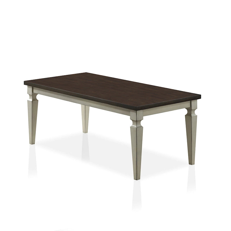 Nomara French Country 48 Zoll Massivholz 3-teiliges Couchtisch-Set von Furniture of America