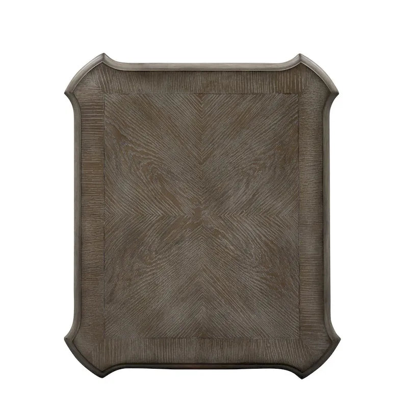Magnolia Manor Antikweiß Weathered Bark 3-teiliges Couchtisch-Set