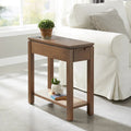 Leick Home Aufladen Cade Holz-Beistelltisch mit Schublade